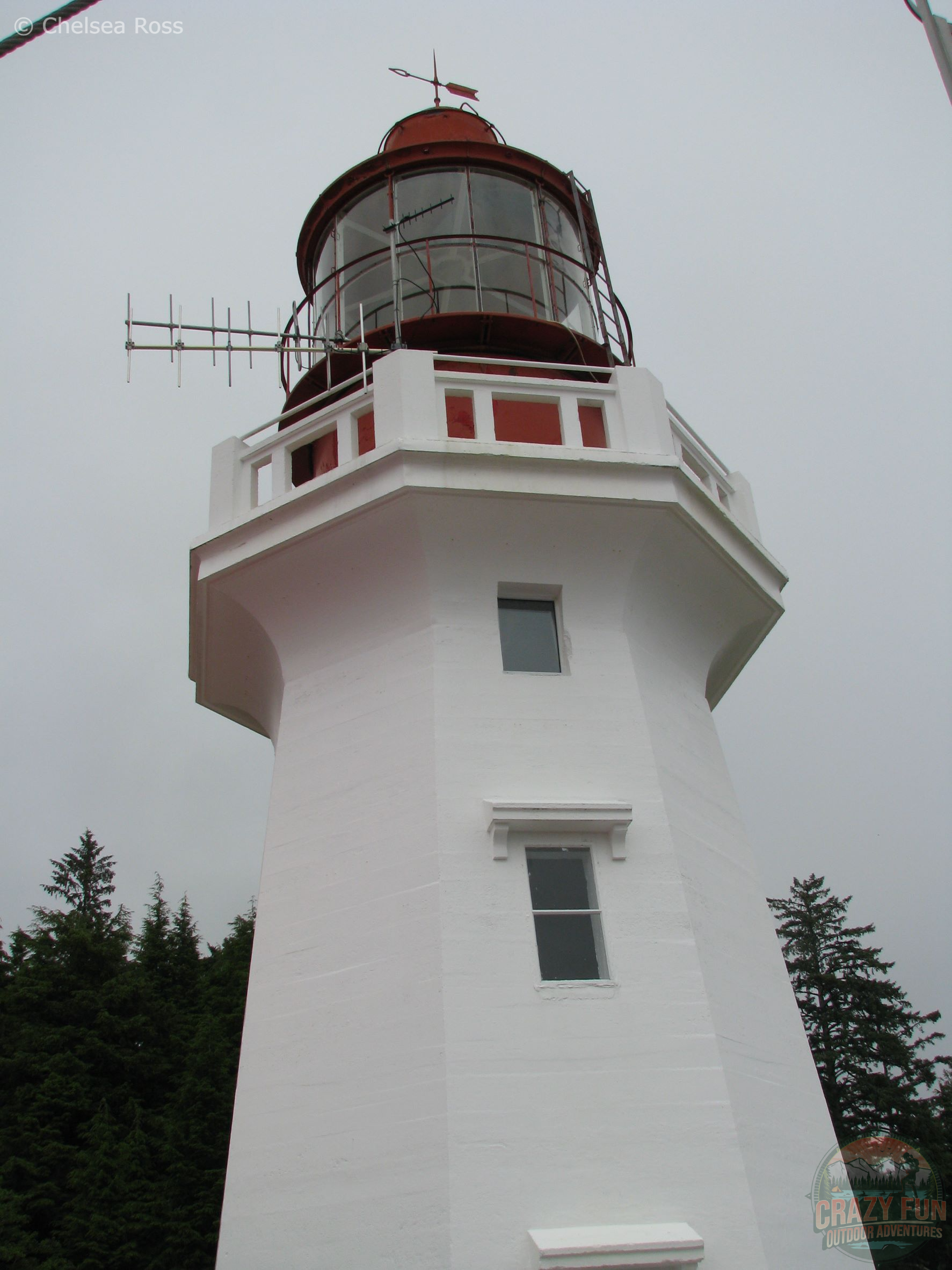 Carmanah Lighthouse close up