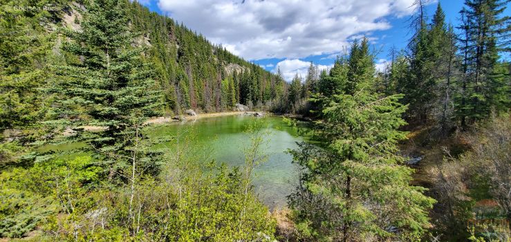 Another lake we came across on our hike.