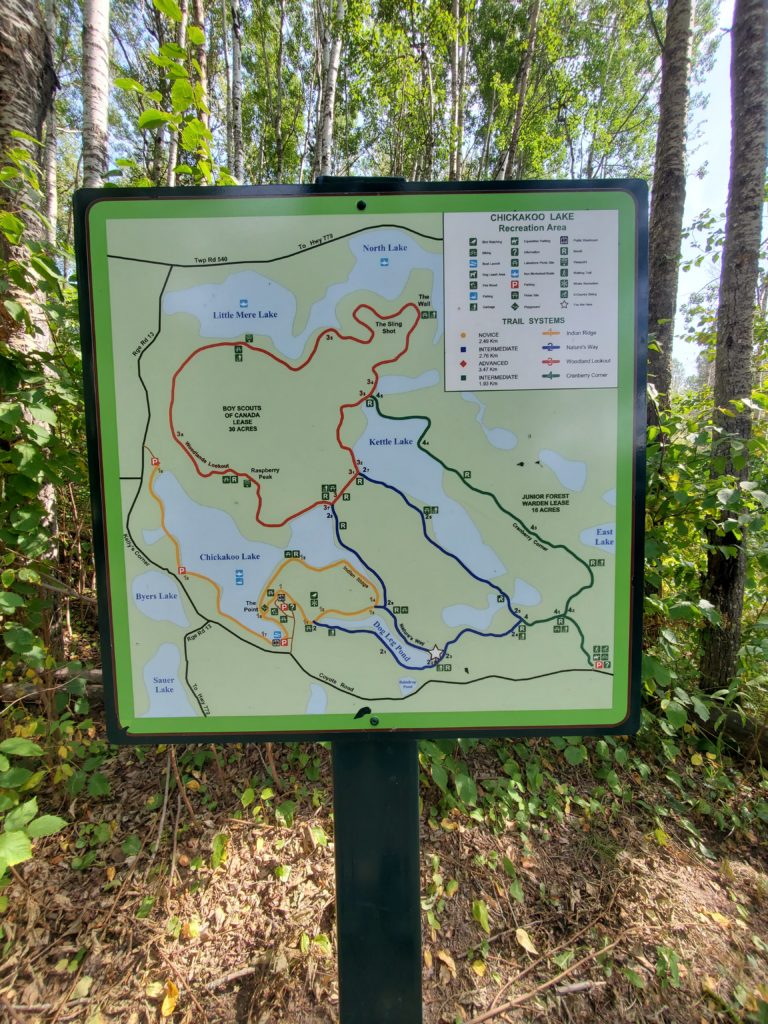 Easy Hiking Near Me map of Chickakoo.