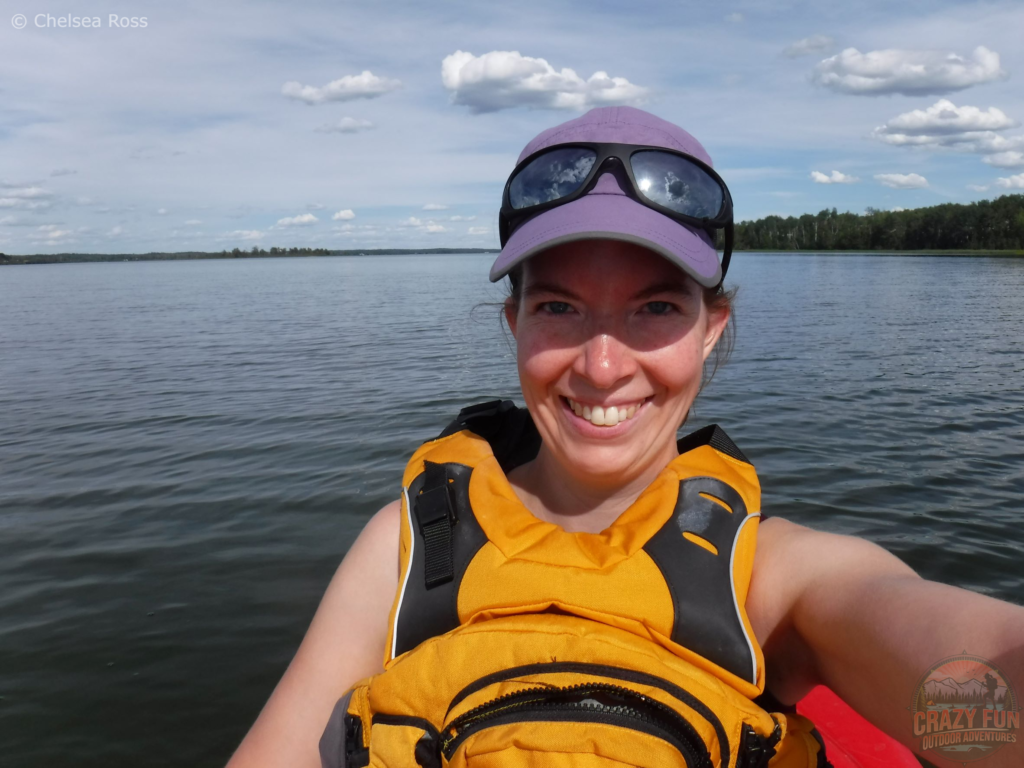 Another selfie in a kayak.