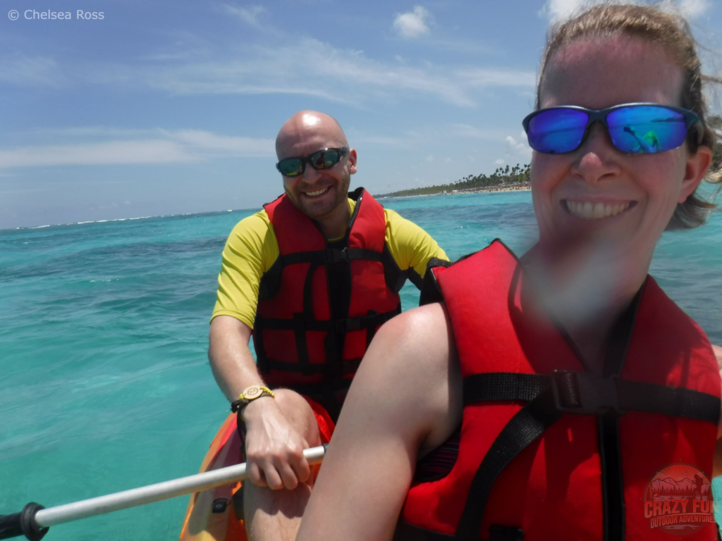 Selfie of Kris and I in Punta Cana.
