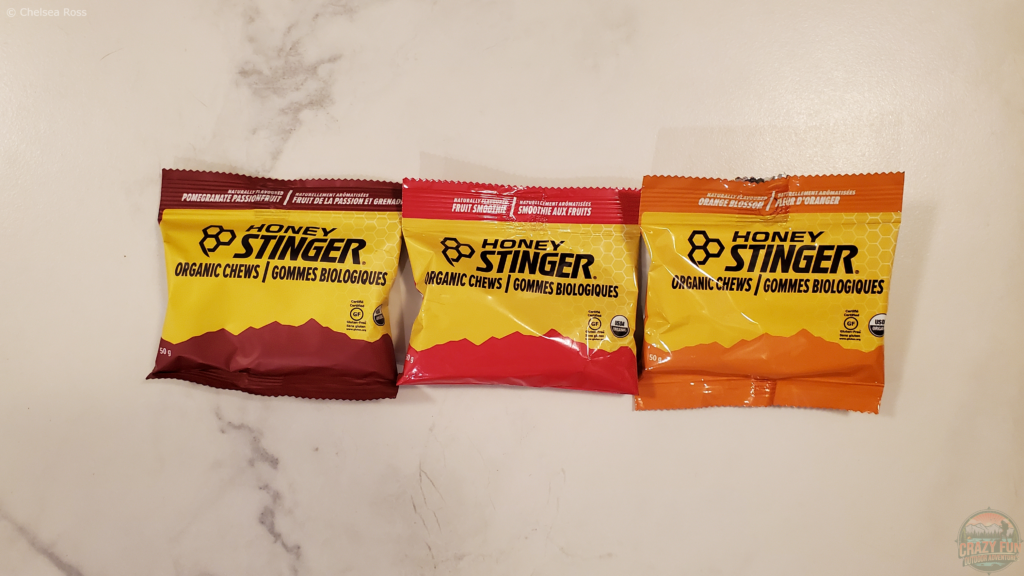 Include Honey Stinger Organic Energy Chews in your stocking stuffers for x-country skiers.
