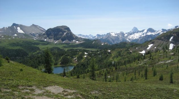 Hiking Sunshine Meadows during four Seasons in Banff National Park.