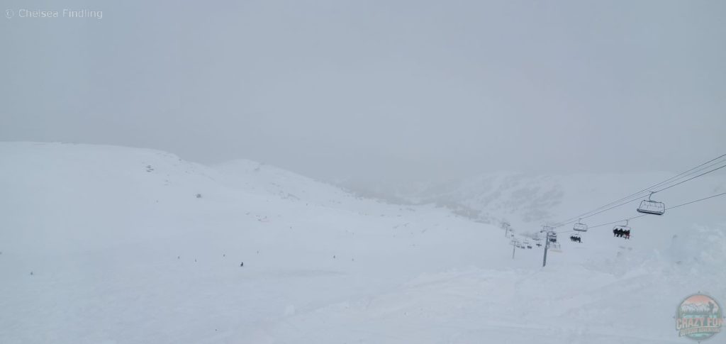 Ski Knob Quad at Marmot Jasper.