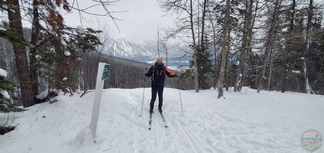 Gorgeous Ski on Pyramid Lake Road to the lookout.