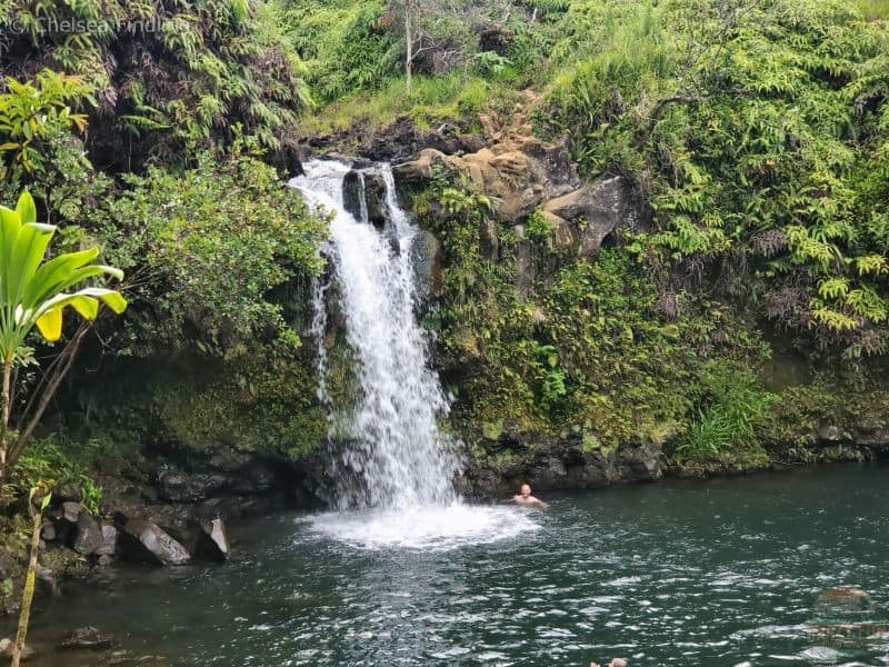 Pua'a Ka'a Falls in activities in Maui for couples