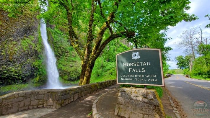 Hikes near Portland includes Horsetail Falls.