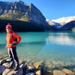 Enjoy fall hikes near Banff that start at Lake Louise.