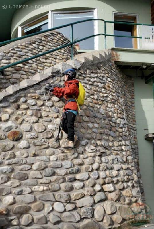 Via Ferrata demonstration