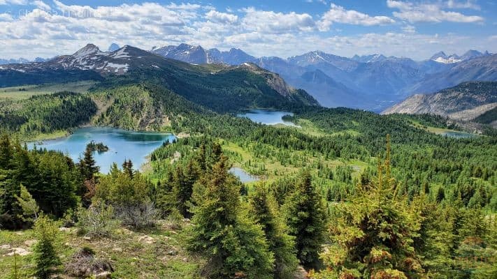 Banff Unique Experiences: 3 Days Summer Itinerary: overlooking Sunshine Meadows