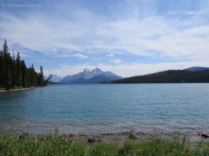 Jasper summer at Maligne Lake