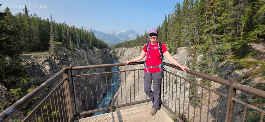 Hiking the Siffleur Falls Trail is one of the outdoor adventures near Rocky Mountain House.