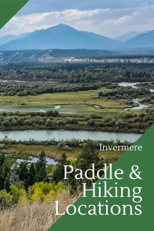 Paddle & Hiking Locations in Invermere, BC. 